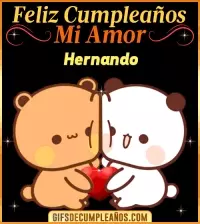 GIF Feliz Cumpleaños mi Amor Hernando